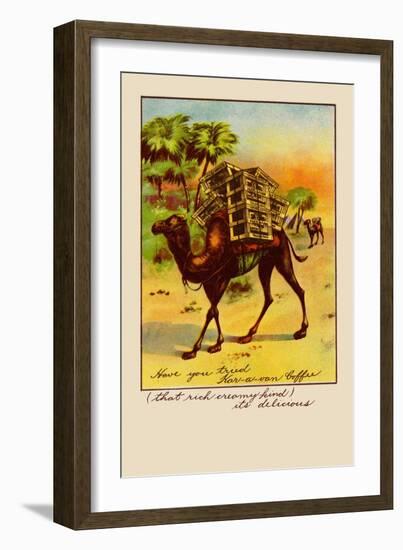 Kar-A-Van Coffee-null-Framed Art Print