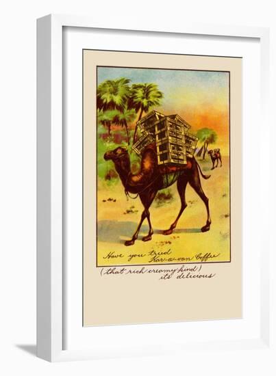 Kar-A-Van Coffee-null-Framed Art Print