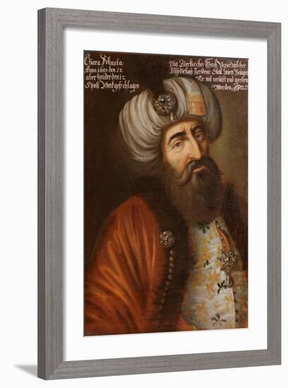 Kara Mustafa Pasha, Ottoman Grand Vizier, Ca 1683-null-Framed Giclee Print