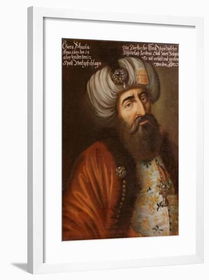 Kara Mustafa Pasha, Ottoman Grand Vizier, Ca 1683-null-Framed Giclee Print