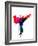 Karate Kid Watercolor-Lora Feldman-Framed Art Print