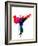 Karate Kid Watercolor-Lora Feldman-Framed Art Print