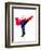 Karate Kid Watercolor-Lora Feldman-Framed Art Print