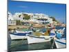 Karavostasis Village and Principal Port, Folegandros, Cyclades Islands, Greek Islands, Aegean Sea,-Tuul-Mounted Photographic Print