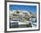 Karavostasis Village and Principal Port, Folegandros, Cyclades Islands, Greek Islands, Aegean Sea,-Tuul-Framed Photographic Print