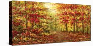 Autumn Path in Gogh-Karel Andries-Art Print