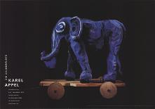 Die Zauberflote (Magic Flute), Elephant-Karel Appel-Collectable Print