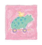 Frog Toy-Karen Anagnost-Art Print