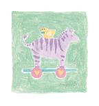 Elephant Toy-Karen Anagnost-Art Print