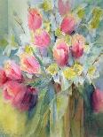 Mixed Daffodils in a Tank-Karen Armitage-Giclee Print