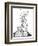 'Karen', c1930-W Heath Robinson-Framed Giclee Print