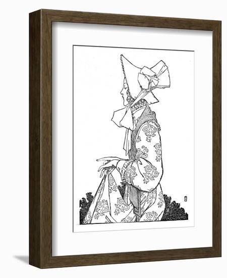 'Karen', c1930-W Heath Robinson-Framed Giclee Print