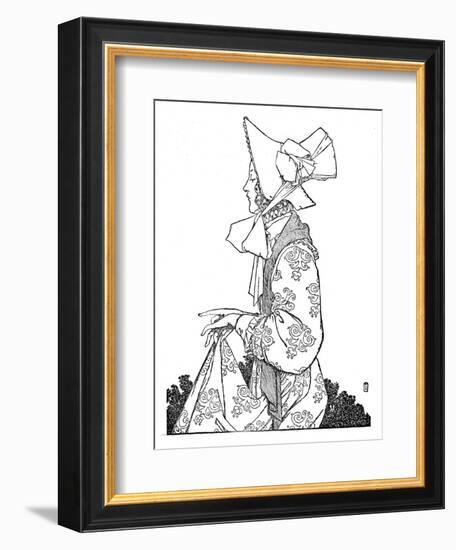 'Karen', c1930-W Heath Robinson-Framed Giclee Print