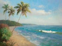 Palms on the Beach II-Karen Dupr?-Art Print