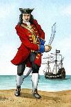 Anne Bonny, John 'Calico Jack' Rackam and Mary Read, 18th Century Pirates-Karen Humpage-Giclee Print