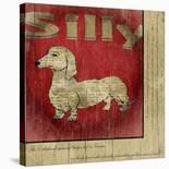 Dachshund-Karen J^ Williams-Stretched Canvas