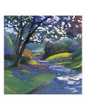 Garden Brook-Karen Mathison Schmidt-Stretched Canvas