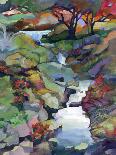 Garden Brook-Karen Mathison Schmidt-Stretched Canvas