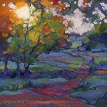 Garden Brook-Karen Mathison Schmidt-Stretched Canvas