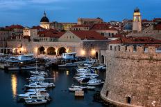 Dubrovnik Harbour, UNESCO World Heritage Site, Croatia, Europe-Karen McDonald-Mounted Photographic Print