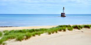 Rattray Lighthouse, Aberdeenshire, Scotland, United Kingdom, Europe-Karen McDonald-Photographic Print