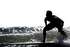 Surfing Silhouette I-Karen Williams-Photographic Print