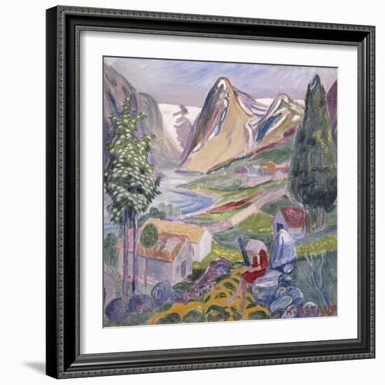 Kari at Sunde-Astrup Nikolai-Framed Giclee Print