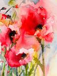 Frivolous Florals 1-Karin Johannesson-Framed Giclee Print