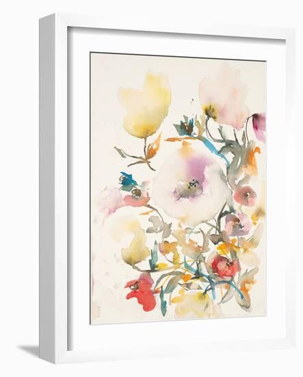 Karin's Garden 1-Karin Johannesson-Framed Art Print