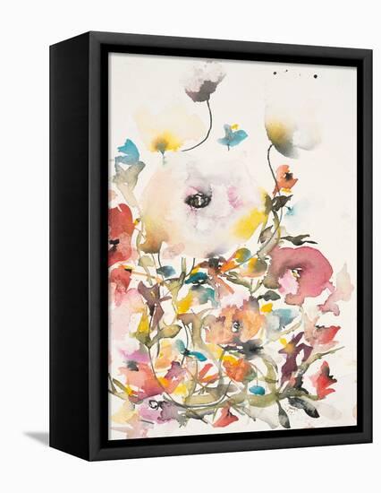 Karin's Garden 2-Karin Johannesson-Framed Stretched Canvas