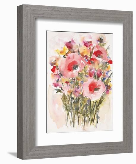 Karin's Garden 4-Karin Johannesson-Framed Art Print