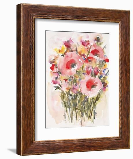 Karin's Garden 4-Karin Johannesson-Framed Art Print