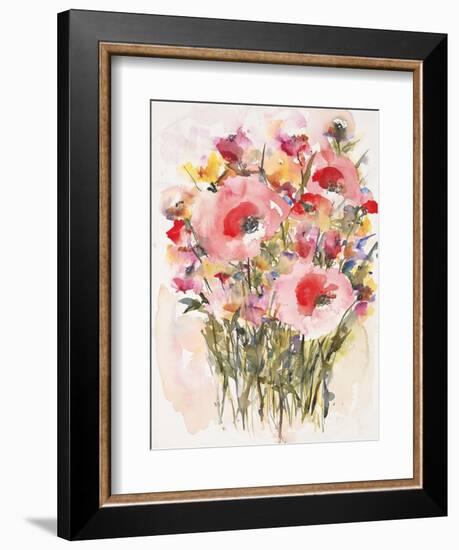 Karin's Garden 4-Karin Johannesson-Framed Art Print