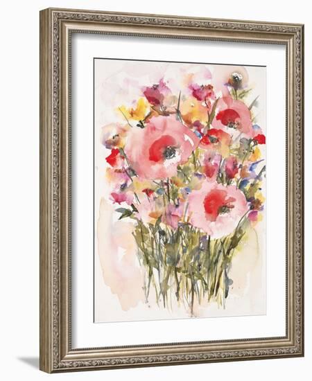 Karin's Garden 4-Karin Johannesson-Framed Art Print