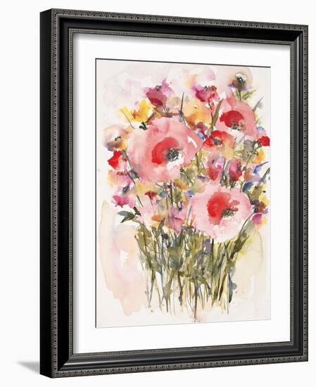 Karin's Garden 4-Karin Johannesson-Framed Art Print