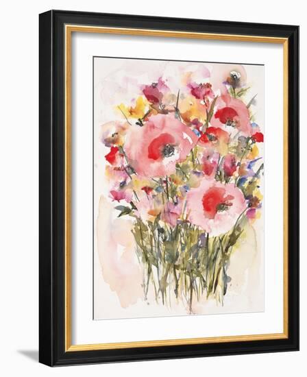 Karin's Garden 4-Karin Johannesson-Framed Art Print