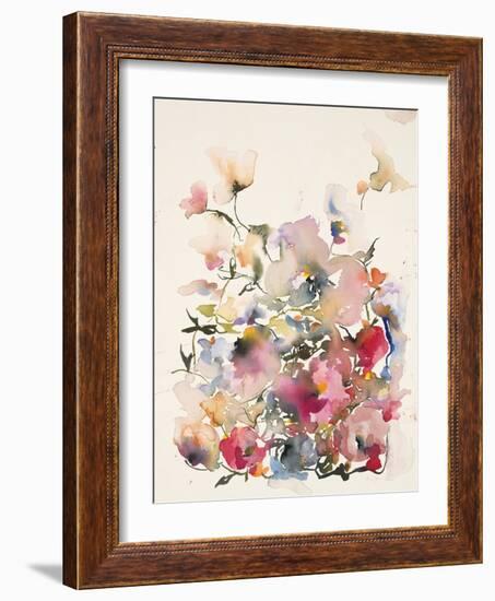 Karin's Garden 5-Karin Johannesson-Framed Art Print