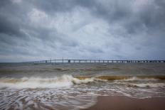 Bay Bridge Connects Mainland Of The Chesapeake Bay Watershed Area To Eastern Shores, Annapolis, MD-Karine Aigner-Photographic Print