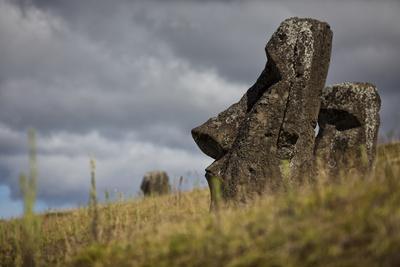 Moai Stone Face | Art Print