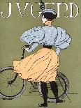 German Lady Cyclist 1896-Karl Bauer-Art Print