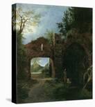 The Garden of the Villa D'Este, 1830-Karl Blechen-Framed Giclee Print