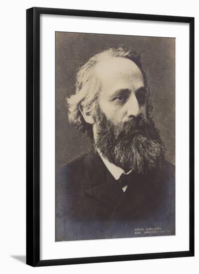 Karl Davydov, Russian Cellist (1838-1889)-null-Framed Photographic Print