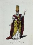 Figurine of Sarastro, Character from The Magic Flute, Opera by Wolfgang Amadeus Mozart-Karl Friedrich Thiele-Framed Giclee Print