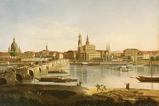 A View of Dresden-Karl Gottfried Traugott Faber-Mounted Giclee Print