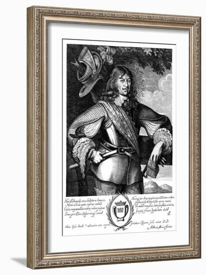 Karl Gustav Wrangel-Matthaus Merian-Framed Art Print