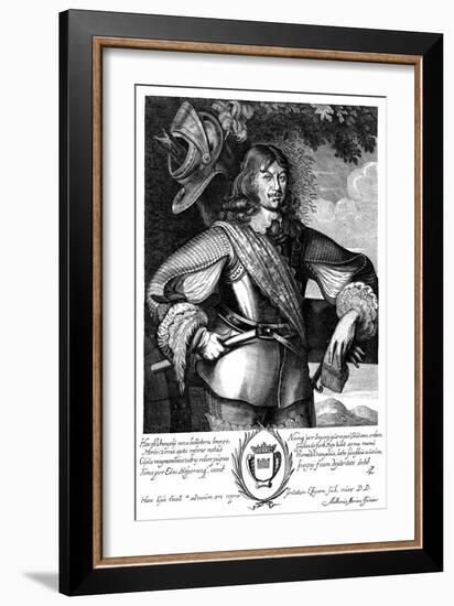 Karl Gustav Wrangel-Matthaus Merian-Framed Art Print