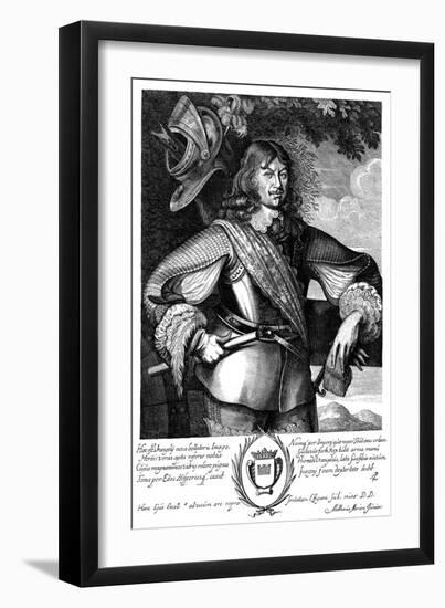 Karl Gustav Wrangel-Matthaus Merian-Framed Art Print