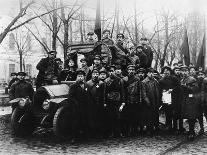 Ice-Hockey Team in St Petersburg, 1900s-Karl Karlovich Bulla-Framed Premier Image Canvas