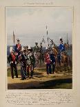 Infantry of the Russian Imperial Grenadier Corps, 1867-Karl Karlovich Piratsky-Framed Giclee Print