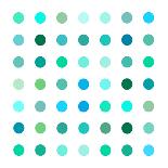 Circle Five Multicolor-Karl Langdon-Art Print